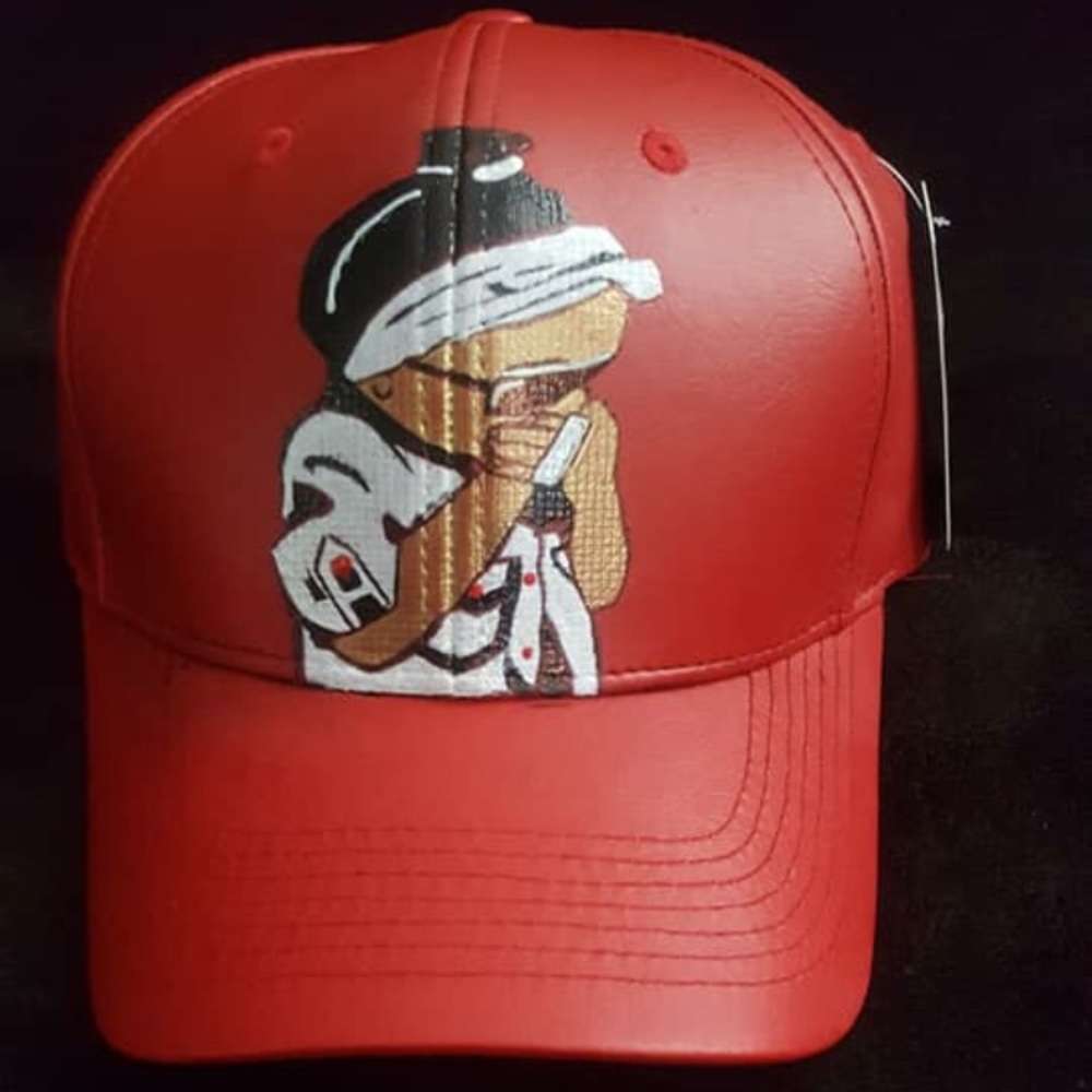 Custom Hand-Painted Hats.
